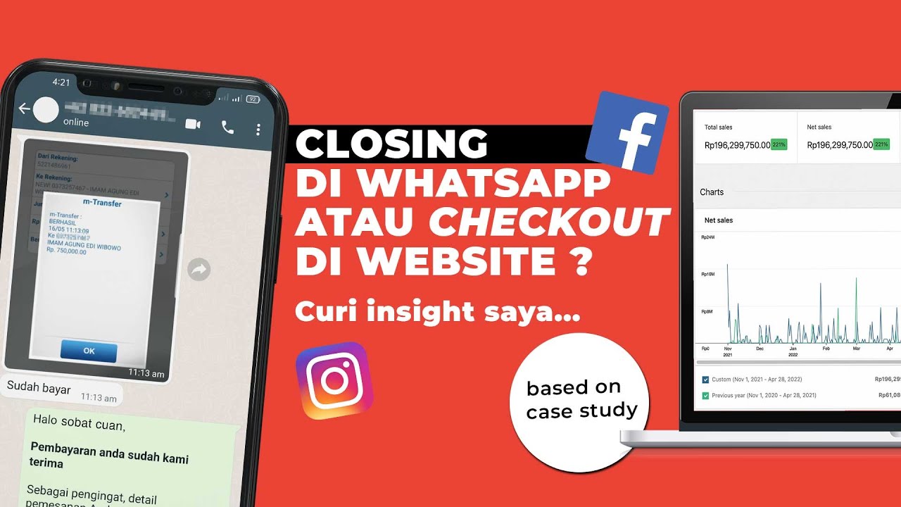ngiklan fb ig ads, closing di whatsapp atau checkout di website ? #FacebookAdsAntiDukun47