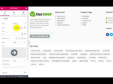 13 Pengaturan Footer